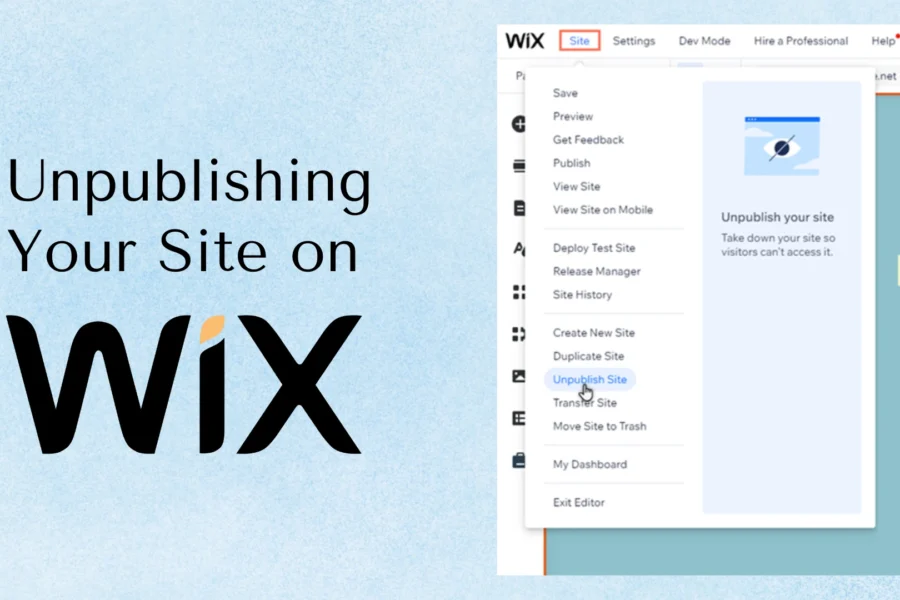 Guide on How to Unpublish Wix Site Temporarily Without Deleting Content